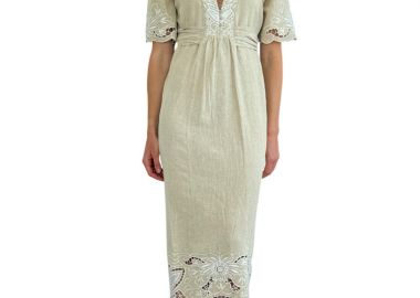 ΓΥΝΑΙΚΕΙΟ ΦΟΡΕΜΑ ROSE & ROSE HAWTHORN ΕΚΡΟΥ - ROSE&ROSE - 