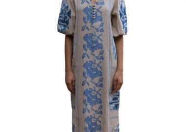 ΓΥΝΑΙΚΕΙΟ ΦΟΡΕΜΑ ROSE & ROSE ROSE ΕΚΡΟΥ - ROSE&ROSE - 