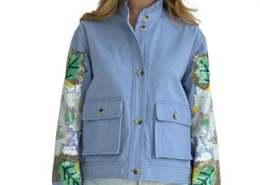 ΓΥΝΑΙΚΕΙΟ ΠΑΝΩΦΟΡΙ ROSE & ROSE BLACKTHORN ΜΠΛΕ - ROSE&ROSE - 