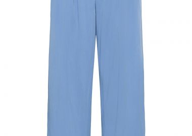 ΓΥΝΑΙΚΕΙΟ ΠΑΝΤΕΛΟΝΙ MY ESSENTIAL ZOE GLIDA WIDE ΥΦΑΣΜΑΤΙΝΟ ΓΑΛΑΖΙΟ - MY ESSENTIAL WARDROBE - 