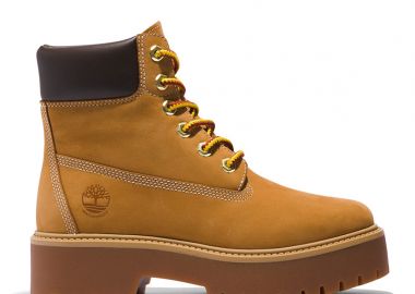 ΓΥΝΑΙΚΕΙΟ ΠΑΠΟΥΤΣΙ TIMBERLAND STONE STREET 6 INCH LACE UP WATERPROOF BOOT ΜΠΕΖ - TIMBERLAND - 