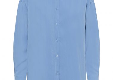 ΓΥΝΑΙΚΕΙΟ ΠΟΥΚΑΜΙΣΟ MY ESSENTIAL GLIDA BOXY ΓΑΛΑΖΙΟ - MY ESSENTIAL WARDROBE - 