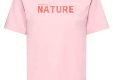 ΓΥΝΑΙΚΕΙΟ T-SHIRT CAMEL ACTIVE ΜΕ ΣΤΑΜΠΑ ΡΟΖ - CAMEL ACTIVE - 