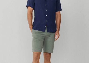 Hackett ανδρική βερμούδα chino Slim Fit - HM8000017 Πράσινο - HACKETT - 