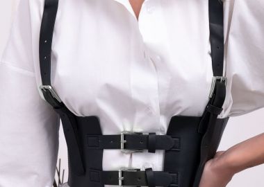 HARNESS ΑΣΗΜΙ ΦΑΡΔΙΑ ΖΩΝΗ - FRINDGE - sense-shop - 