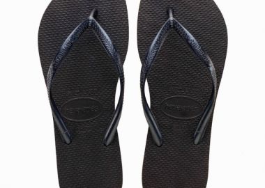 HAVAIANAS SLIM 4000030-0090 ΜΑΥΡΟ - HAVAIANAS - 