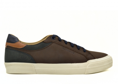 HAWKINS ΑΝΔΡΙΚΟ ΔΕΡΜΑΤΙΝΟ SNEAKER 8425 BROWN - HAWKINS PREMIUM - 
