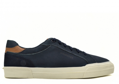 HAWKINS ΑΝΔΡΙΚΟ ΔΕΡΜΑΤΙΝΟ SNEAKER 8425 NAVY - HAWKINS PREMIUM - 