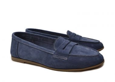 HAWKINS LOAFER 620002-F NAVY SUEDE - HAWKINS PREMIUM - 