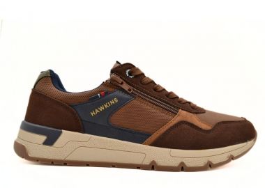 HAWKINS MENS SNEAKER LF-0703 TAN - HAWKINS PREMIUM - 