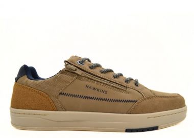 HAWKINS MENS SNEAKER LF-0704 TAUPE - HAWKINS PREMIUM - 