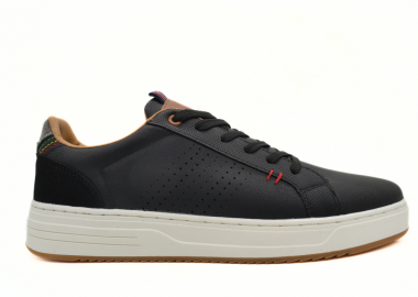 HAWKINS MENS SNEAKER LF-43 BLACK - HAWKINS PREMIUM - 