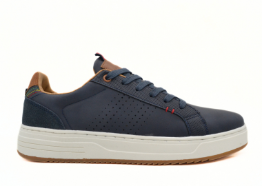 HAWKINS MENS SNEAKER LF-43 NAVY - HAWKINS PREMIUM - 