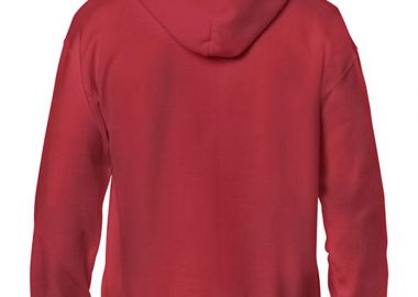 Heavyweight Full Zip Hooded Sweat Gildan 18600 Red - Gildan - 