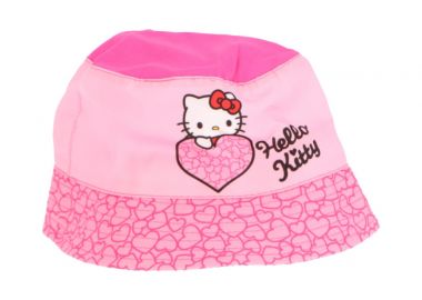Hello Kitty Heart Παιδικό Καπέλο Bucket Υφασμάτινο Ροζ - Hello Kitty - 