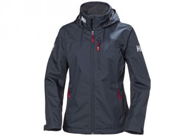 Helly Hansen Crew Hooded Midlayer Γυναικείο Αθλητικό Μπουφάν Μπλε 33891-598 - Helly hansen - 