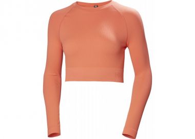 Helly Hansen Γυναικείο Crop Top Μακρυμάνικο Πορτοκαλί 53939 284 - Helly hansen - 