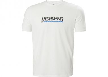 Helly Hansen HP Race Αθλητικό Ανδρικό T-shirt Γκρι με Στάμπα 34294-980 - Helly hansen - 
