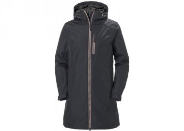 Helly Hansen Μακρύ Γυναικείο Puffer Μπουφάν για Χειμώνα Navy Μπλε 62395-860 - Helly hansen - 