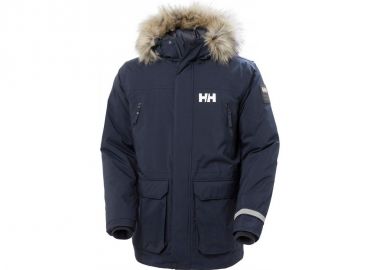 Helly Hansen Reine Ανδρικό Χειμωνιάτικο Μπουφάν Παρκά Αδιάβροχο και Αντιανεμικό Navy Μπλε 53630-597 - Helly hansen - 