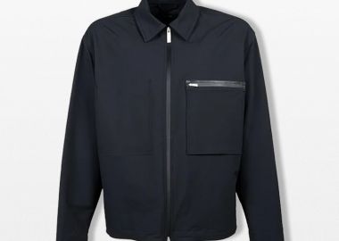 HERNO Ανδρικό Μαύρο Laminar Shacket In Comfort Tech - HERNO - 