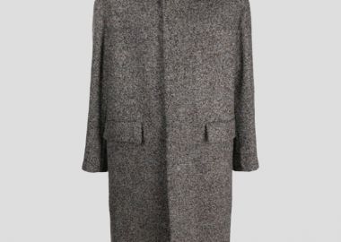 HEVO Ανδρικό Γκρι Cavallino Coat - HEVO - 