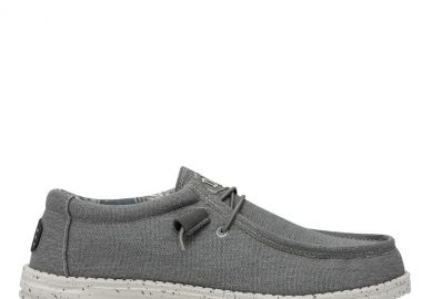 HEY DUDE Wally Stretch Slip on 41-46 - ΓΚΡΙ - Hey Dude - 