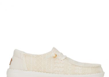 HEY DUDE Wendy Crochet Slip on 36-41 - Εκρού - Hey Dude - 