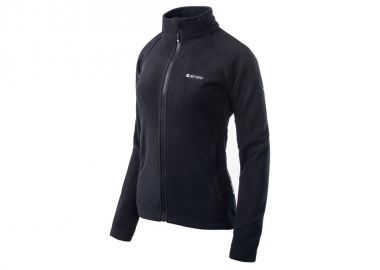 Hi-Tec 92800197992 Fleece Γυναικεία Ζακέτα με Φερμουάρ σε Γκρι Χρώμα - Hi-Tec - 