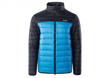 Hi-Tec Κοντό Γυναικείο Puffer Μπουφάν για Χειμώνα Μπλε 92800396759 - Hi-Tec - 