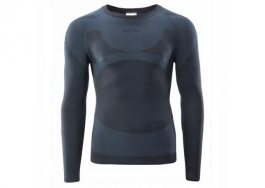 Hi-Tec Ronin 92800454222 Ανδρική Ισοθερμική Κοντομάνικη Μπλούζα Μαύρη - Hi-Tec - 