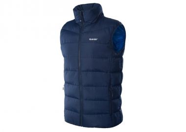 Hi-Tec Sanis Αμάνικο Ανδρικό Χειμωνιάτικο Μπουφάν Puffer Navy Μπλε 92800299823 - Hi-Tec - 