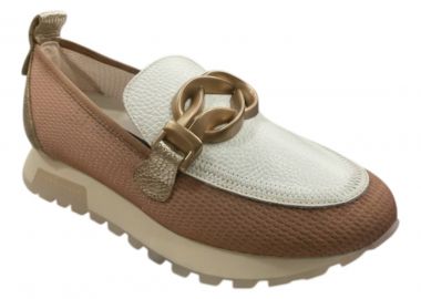 Hispanitas Γυναικεία Μοκασίνια BOLERO-V26 OREGON-V6 CHV264520-C001 Πάγου-Nude - Hispanitas - 