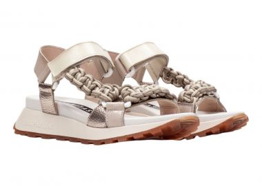 Hispanitas Γυναικεία Πέδιλα Sport Sandals maui HV253898 Μπέζ Δέρμα - Hispanitas - 