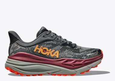 Hoka Stinson 7 1141530-ΓΚΡΙ Ανδρικά Αθλητικά Παπούτσια Trail Running Γκρι - Hoka - 
