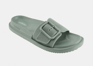 HOLSTER LAZE VEGAN-FRIENDLY COMFORT SLIDES ΠΡΑΣΙΝΟ - HOLSTER - 