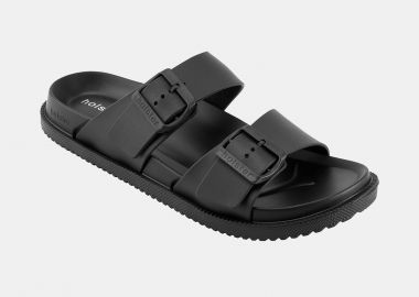 HOLSTER SOLESEEKER SLEEK VEGAN SLIDE WITH ARCH SUPPORT ΜΑΥΡΟ - HOLSTER - 