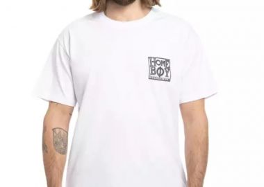 HOMEBOY Ανδρικό T-Shirt OLD SCHOOL- Λευκό -01TS3050-WHITE - HOMEBOY - 