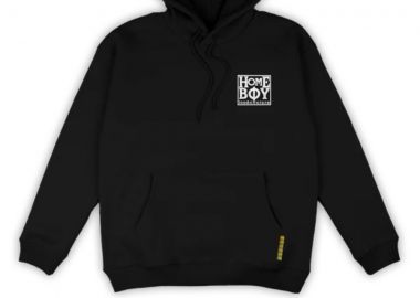 HOMEBOY Φούτερ με Κουκούλα OLD SCHOOL Hood - Μαύρο-01SW3050-BLACK - HOMEBOY - 