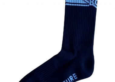HOMEBOY Κάλτσες NAPPO STRIPE Sock - Μαύρο-01SO1120-BLACK - HOMEBOY - 