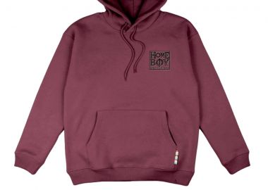 Homeboy Old School Hood –Unisex Φούτερ Μπορντό-01SW3050 - HOMEBOY - 