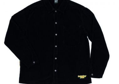HOMEBOY Πουκάμισα TIME WARP Hybrid Cord - BLACK-01HY0720-BLACK - HOMEBOY - 