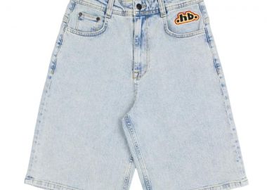 HOMEBOY Unisex Denim Βερμούδα Monster - Μπλε-01SH1089-DENIM - HOMEBOY - 