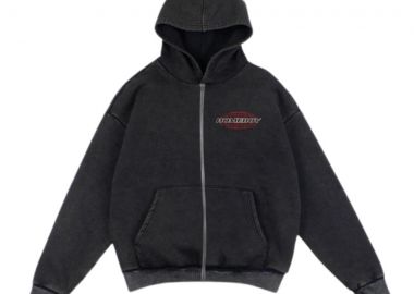 Homeboy Unisex Pit Crew Hooded Jacket - Black-01SW3186-BLACK - HOMEBOY - 
