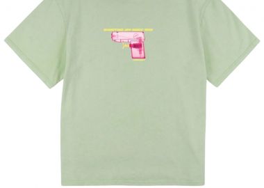 Homeboy Unisex T-Shirt Water Gun - Πράσινο-01TS3084-GREEN - HOMEBOY - 