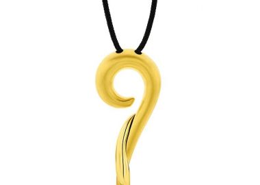 Honor Omano Κολιέ - Γούρι από Ορείχαλκο Gold BI026 - Honor - 