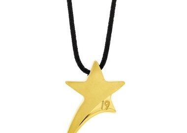 Honor Omano Lucky Star Κολιέ - Γούρι από Ορείχαλκο Gold BI019 - Honor - 