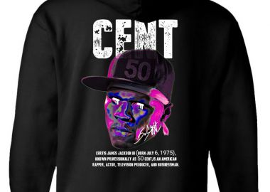 Hoodie 50Cent Pop Culture Black - Pop Culture - 