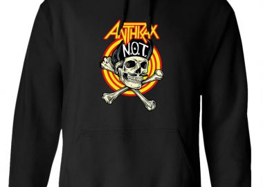 Hoodie Anthrax Art2 Rock Avenue Black - Rock Avenue - 
