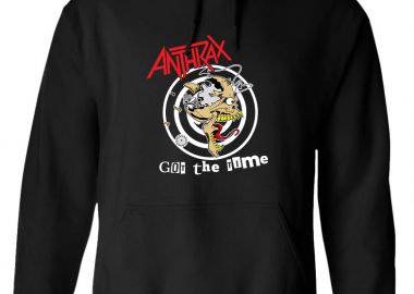 Hoodie Anthrax Got The Time Rock Avenue Black - Rock Avenue - 